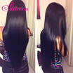 Rosa Hair Products Peruvian Virgin Hair Straight With Closure 3 Bundles with Closure Peruvian Straight Hair with Closure