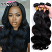 Peruvian Body Wave 3 Bundles Peruvian Virgin Hair Body Wave Natural Color Peruvian Hair 100 Human Hair Extensions YYONGhair