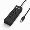 Mai Wo MAIWO KH304C high-speed 4-port USB30 hub HUB splitter Type-C black