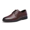 Playboy PLAYBOY ESTABLISHED 1953 Men&39s classic lace business casual shoes wedding shoes round dress shoes men&39s shoes 6CW536008D02 brown 40