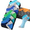 Playboy 2973 summer invisible socks male non-slip shallow mouth socks socks socks thin 6 double multi-color all code