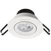 Jingdong Supermarket Op lighting OPPLE led spotlights downlight ceiling light aluminum paint white 3-watt yellow 3000K hole 6-7 cm