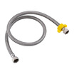 Hai Li into the water pipe hose water heater tube high pressure pipe on the water pipe stainless steel hose with a handle 80cm
