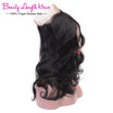 360 Lace Frontal Body Wave Natural Hairline With Baby Hair Virgin Brazilian Body Wave 360 Frontal Closure Beauty Length Hair