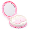 40000 km biscuits contact lens box companion box double box the United States pupil box care box SW2011 pink 40000 km biscuits contact lens box companion box double box the United States pupil box care box SW2011 pink