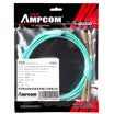 AMPCOM AMPCOM Fiber Optic Jumper SC-SC 10 Gigabit Multimode Dual Core Real Carrier Class OM3-300 50125 Transceiver Pigtail Jumper 3 m