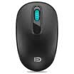 Fude M510 Wireless Mute Mouse Notebook Desktop PC Office Gaming Mouse Black