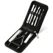 777 Nail Knife Set Nail Scissors Repair Repair Manicure Set 8pcs Set TS-520N Black