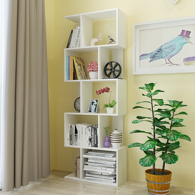 Jiale Ming combination book shelf creative five-layer bookcase bookcase simple bookshelf porch shelf ZC052