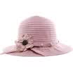 Jingdong supermarket Han shop hanshop sun hat female summer outdoor hat hat sun hat lady lovely folding beach hat HSM26 pink 57CM adjustable