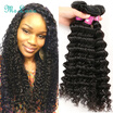 Top Fashion hair Peruvian Deep Wave Hair Grade 8A Unprocessed Virgin Hair 3 Bundles Peruvian Hair Deep Wave Human Hair Weaving