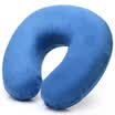 Forty thousand kilometers u-type pillow aircraft travel neck pillow u pillow memory pillow U-neck cervical pillow neck office lunch sleep sleep gem blue SW9001