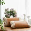 Ying Xin textile beautifully printed lace carbonized bamboo seats bamboo pillow cover pillowcase 1