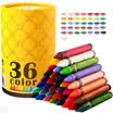 JoanMiro childrens crayons 36 colors washable childrens large crayon drop-proof brush JM08749