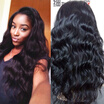 Favor Hair Body Wave Human Hair 8A Grade 150 Density Full Lace Wig with Baby Hair Brazilian Virgin Hair Human Hair Wigs