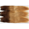 Dark Root Ombre Hair Weave 100 Brazilian Virgin Hair Silky Straight Colored Two Tone Brown Blonde Ombre Hair Extensions