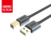 UNITEK usb20 printer data cable 1 meter A public to B public port data cable with Canon HP Epson HP printer Y-C430FGY