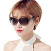 Parim sunglasses female polarized driving glasses shade sunglasses female 1102 bright black box - gray progressive color film