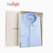 INTERIGHT DP100 Womens Business Stripe Shirt Shallow Blue 38 yards