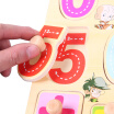 Dan Ni Qi Te Dan Ni Qi Te Numbers Letters Early Teacher Handle Board Puzzle Two-piece Wooden Children&39s Toys Digital Alphabet Cognition Baby 1-3 Year-old Educational Toys Common Knowledge Recognized Imposition CDN-8018