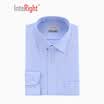 INTERIGHT 100 cotton washing machine free hot shirt business men long sleeves blue 40 yards