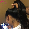 New Arrival Peruvian 22x4x2 Full 360 Lace Frontal Closure Straight 10"-20" Best Peruvian Elastic Band Lace Frontal Closure With Ba