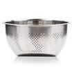 Kleibi Multifunctional Stainless Steel Washing Basket Drainage Basket Water Treatment Basin Outdoor Household Washing Basket Kitchen Rice Wash Sieve KLB1145
