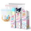 Easy Your Home Antistatic Dense Bag Baby Bottle Clothes Tableware Storage Bag Large Medium Small Three Boxes 80 Pink Set