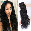 10-28 Burmese Water Wave Virgin Hair Curly Weave Human Hair Bundles Double Weft 4 Bundles Burmese Ocean Wave