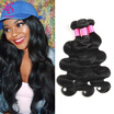 Indian Virgin Hair Body Wave 3 Bundles Indian Body Wave Unprocessed Indian Virgin Hair Body Wave 3 pcs Lot
