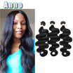 Queen Love Brazilian Virgin Hair Body Wave 3 Bundles 7a Body Wave Brazilian Hair Weave Bundles Wet And Wavy Brazilian Body Wave