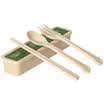 HUSKS WARE adult chopsticks fork spoon white collar students essential H14-EC041S-S