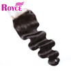 Brazilian Virgin Hair Lace Closure Body Wave Human Hair Brazilian Body Wave 4x4 Lace Closure Bleached Knots Weaving Swiss Lace