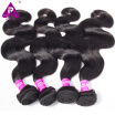 Indian virgin hair body wave 3 bundles 12"-26" Body Wave Wavy grade 8A unprocessed Indian hair 100 cheap human hair weave bundles