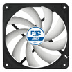 ARCTIC 12cm fan computer chassis CPU cooling fan 4-pin PWM temperature control multiple fans in series F12PWMPST