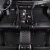 Antarctic Nanjiren fully surrounded by wire double detachable car mat Cadillac XT5 black leather black wire ring special car custom factory straight hair