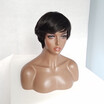 Whole Sale 100 Virgin Human Hair Lace Front Wig For Black Women Short Bob Lace Front Wigs Instock