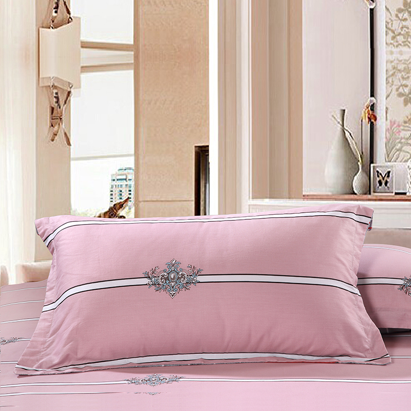 Ivy AVIVI Cotton Pillowcase 40 Cotton Twill Print Pillow Set A pair of 48 74 Romanti
