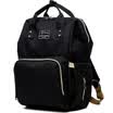 aardman Mummy Bag Multifunctional Large Capacity Mummy Bag Shoulder Bag Backpack Fashion Moms Pack HY-1706 Black