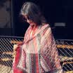 Yimihuasha yimihuasha Women&39s scarves spring&summer sun scarves shawl dual-use scarf color clouds of the dark red edge
