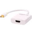 Shanze SAMZHE ZJX-040 active Mini DP to HDMI converter Mini Displayport adapter cable MacBook lightning interface then TV white