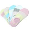 Jingdong supermarket Langsha socks Ms stealth socks cotton leisure boat socks 5 pairs of uniform code