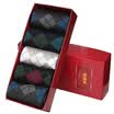 Hengyuanxiang socks 5 pairs of thin mercerized cotton in the tube men&39s cotton socks spring socks men&39s socks A117021