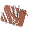 Cargill Mega M-8002 Stainless Steel Goufou Special Anti-splashing Nail Clamp Set Home Armor Nail Finger Nail File Nail Finger Knife Knife Pedicure Tool Set