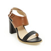 WETKISS Big Size 34-43 Fashion Elegant Women Shoes Summer Casual Street Sandals Buckle Strap Thick High Heels All Match Sandals
