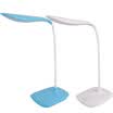 Deli 4320 touch switch desk desk lamp LED lamp beads can be charged blue