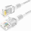 Shanze SAMZHE engineering class six cable CAT6 pure copper gigabit 8 core twisted pair jumpers 6 type RJ45 oxygen free copper network cable BHE-6450 white 45 meters