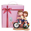 Gold torch bike couple ornaments birthday gift Valentine&39s Day wedding gift girl couple practical creative gift hardcover gift box models