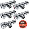 Larsd LD113 angle valve copper hot&cold water to open the long eight word valve only five
