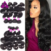 8A Malaysian Body Wave 4 Bundles Malaysian Virgin Hair Body Wave Wavy Unprocessed Human Hair Weave Malaysian Hair Free Shopping